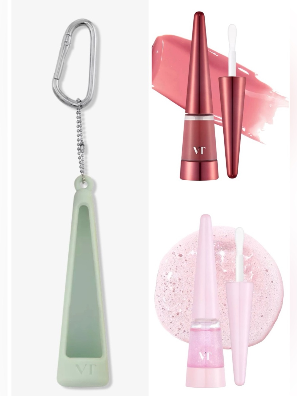 VT Cosmetics Limited Edition Key Ring & Reedle Shot Lip Plumpers